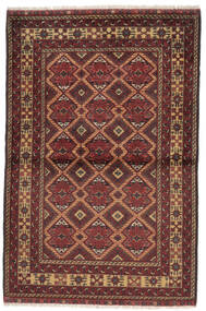  Kunduz Rug 102X149 Authentic Oriental Handknotted Black/Dark Brown (Wool, Afghanistan)
