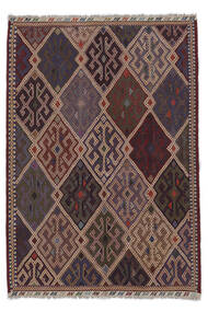  Oriental Kilim Golbarjasta Rug Rug 124X179 Black/Brown (Wool, Afghanistan)