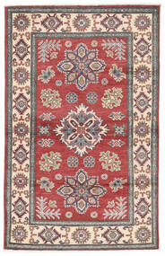  Kazak Rug 97X155 Authentic
 Oriental Handknotted Dark Red/Dark Brown (Wool, Afghanistan)