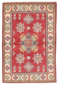  Kazak Rug 101X150 Authentic
 Oriental Handknotted Dark Red/Dark Brown (Wool, Afghanistan)