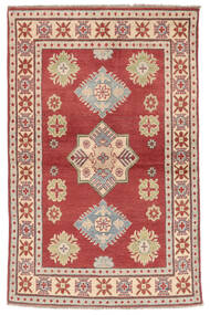  Kazak Rug 96X148 Authentic
 Oriental Handknotted Dark Brown/Dark Red (Wool, Afghanistan)