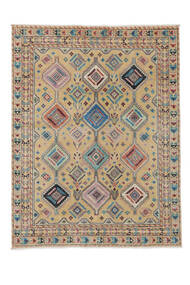  Kazak Rug 146X188 Authentic
 Oriental Handknotted White/Creme/Brown (Wool, Afghanistan)