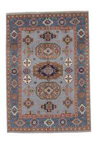  Kazak Rug 165X236 Authentic
 Oriental Handknotted Dark Brown/White/Creme (Wool, Afghanistan)