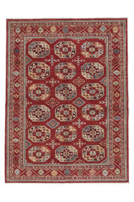  Kazak Rug 172X233 Authentic
 Oriental Handknotted Dark Brown/White/Creme (Wool, Afghanistan)