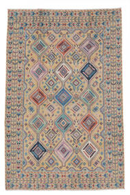  Kazak Rug 198X304 Authentic
 Oriental Handknotted Beige/Brown (Wool, Afghanistan)