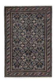  Ardebil Rug 70X105 Authentic Oriental Handknotted Black/White/Creme (Wool, Persia/Iran)