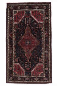  Toiserkan Rug 107X188 Authentic Oriental Handknotted Black/White/Creme (Wool, Persia/Iran)