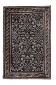  Ardebil Rug 73X110 Authentic Oriental Handknotted Black/White/Creme (Wool, Persia/Iran)