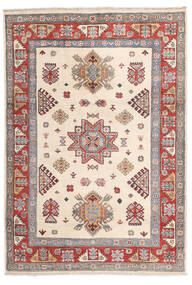 Kazak Rug 125X178 Authentic
 Oriental Handknotted Dark Brown/Light Brown (Wool, Afghanistan)