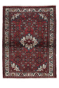  Hosseinabad Rug 106X144 Authentic
 Oriental Handknotted Black/White/Creme (Wool, Persia/Iran)