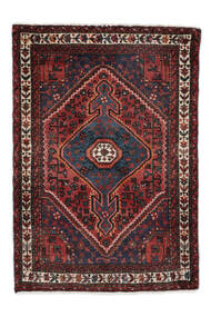  Oriental Hamadan Rug Rug 85X122 Black/Dark Red (Wool, Persia/Iran)