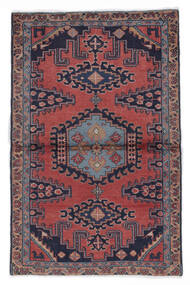  Wiss Rug 96X152 Authentic
 Oriental Handknotted Black/Dark Brown (Wool, Persia/Iran)