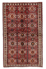  Qashqai Rug 153X246 Authentic
 Oriental Handknotted Dark Brown/Black (Wool, Persia/Iran)