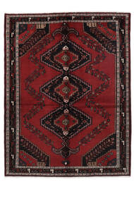 Hamadan Rug Rug 163X212 Black/Dark Red (Wool, Persia/Iran)