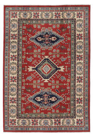  Kazak Rug 180X270 Authentic
 Oriental Handknotted Dark Brown/Beige (Wool, Afghanistan)