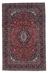  Mashad Rug 189X298 Authentic
 Oriental Handknotted Black/Dark Brown (Wool, Persia/Iran)