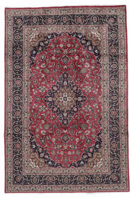  Mashad Rug 194X294 Authentic
 Oriental Handknotted Dark Brown/Black (Wool, Persia/Iran)