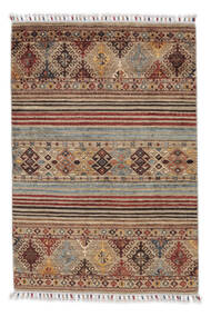 Shabargan Rug 99X148 Authentic
 Oriental Handknotted Dark Brown/Brown (Wool, Afghanistan)