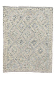  Kilim Afghan Old Style Rug 150X189 Authentic
 Oriental Handwoven Olive Green/White/Creme (Wool, Afghanistan)