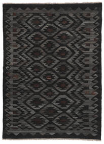  Kilim Afghan Old Style Rug 132X180 Authentic
 Oriental Handwoven Black (Wool, Afghanistan)