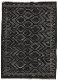 132X179 Kilim Ariana Rug Rug Modern Black (Wool, Afghanistan)