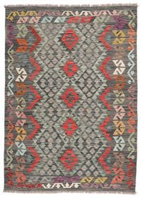  Kilim Afghan Old Style Rug 126X173 Authentic
 Oriental Handwoven Brown/Dark Green (Wool, )