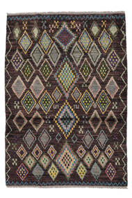  Moroccan Berber - Afghanistan Rug 91X132 Authentic
 Modern Handknotted Black/Beige (Wool, Afghanistan)