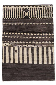  Moroccan Berber - Afghanistan Rug 115X168 Authentic
 Modern Handknotted Black/Light Brown (Wool, Afghanistan)