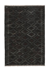 Kilim Ariana Rug 126X188 Black (Wool, Afghanistan)