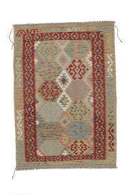  Kilim Afghan Old Style Rug 123X173 Authentic
 Oriental Handwoven Brown/Dark Red (Wool, )
