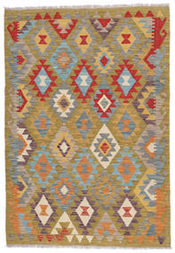  Kilim Afghan Old Style Rug 119X172 Authentic
 Oriental Handwoven Brown/Dark Brown (Wool, Afghanistan)
