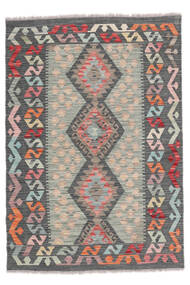  Oriental Kilim Afghan Old Style Rug 103X147 Brown/Dark Grey (Wool, Afghanistan)