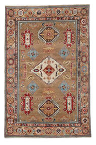  Kazak Rug 168X255 Authentic
 Oriental Handknotted Dark Brown/Brown (Wool, Afghanistan)