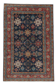  Kazak Rug 162X249 Authentic
 Oriental Handknotted Black/Dark Brown (Wool, Afghanistan)