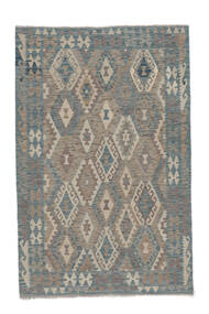 129X194 Kilim Afghan Old Style Rug Rug Oriental Dark Grey/Brown (Wool, Afghanistan)