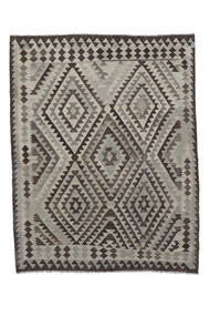  Kilim Afghan Old Style Rug 167X208 Authentic
 Oriental Handwoven White/Creme/Dark Grey/Black (Wool, Afghanistan)