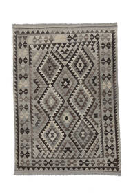 Kilim Afghan Old Style Rug Rug 141X208 Brown/Black (Wool, Afghanistan)