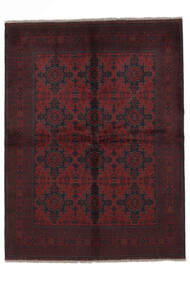 Afghan Khal Mohammadi Rug Rug 176X229 Black/Dark Red (Wool, Afghanistan)