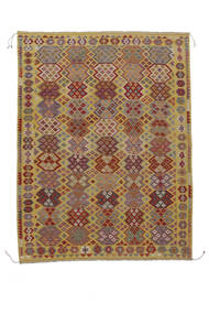 Kilim Afghan Old Style Rug 261X340 Authentic
 Oriental Handwoven Dark Brown/Brown Large (Wool, Afghanistan)