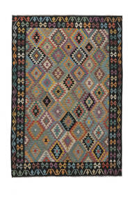  198X287 Kilim Afghan Old Style Rug Wool, 