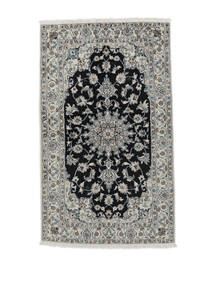  Nain Rug 120X203 Authentic
 Oriental Handknotted White/Creme/Black (Wool, Persia/Iran)
