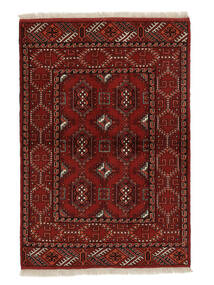  Oriental Turkaman Rug 87X125 Black/Dark Red (Wool, Persia/Iran)