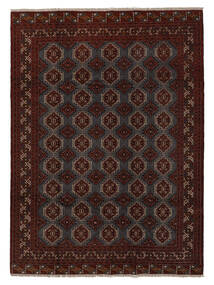  Turkaman Rug 209X286 Authentic Oriental Handknotted Black/White/Creme (Wool, Persia/Iran)
