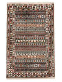  Turkaman Rug 133X208 Authentic Oriental Handknotted White/Creme/Dark Brown (Wool, Persia/Iran)