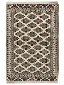  Turkaman Rug 132X196 Authentic Oriental Handknotted Black (Wool, Persia/Iran)