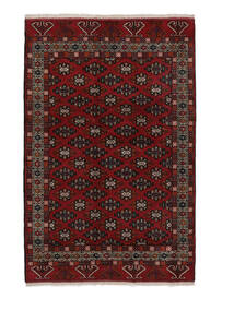  Persian Turkaman Rug Rug 163X248 Black/Dark Red (Wool, Persia/Iran)
