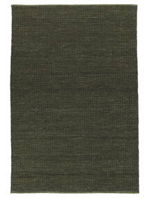  160X230 Alva Rug - Dark Green Wool, 