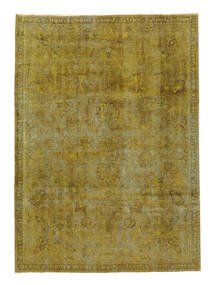  Colored Vintage - Persien/Iran Rug 232X321 Authentic
 Modern Handknotted Dark Brown/Olive Green (Wool, Persia/Iran)