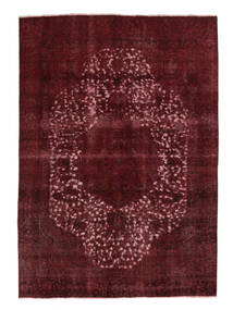  Colored Vintage - Persien/Iran Rug 229X320 Authentic Modern Handknotted Black/Dark Red (Wool, )