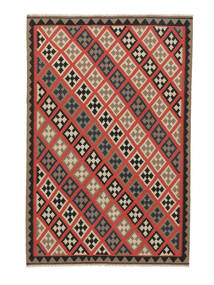  Kilim Rug 204X305 Authentic
 Oriental Handwoven Brown/Dark Red (Wool, )
